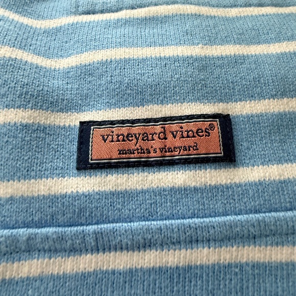 Vineyard Vines Women’s Quarter Zip Pullover Light Blue – Small - Picture 5 of 7